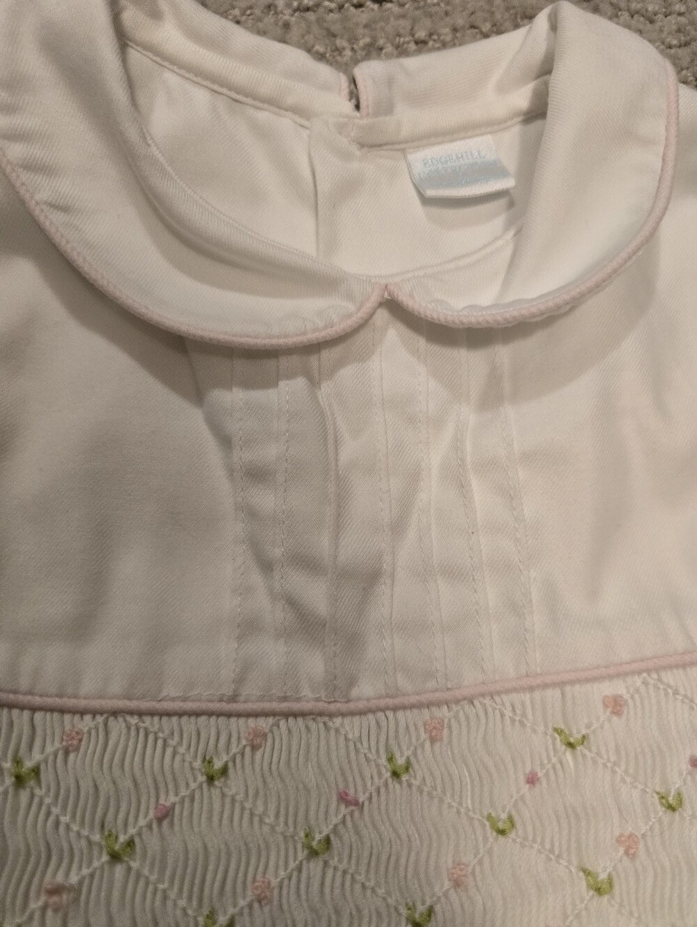Edgehill Collection smocked dress - Picture 4 of 6